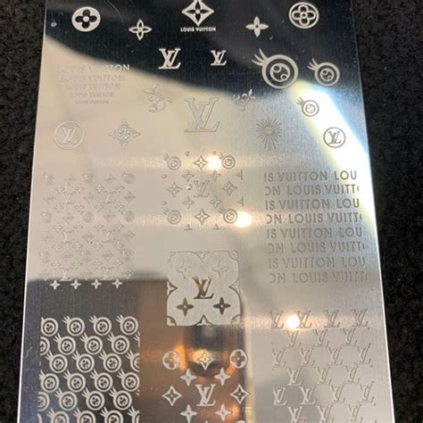 lv stamping plate|Amazon.com: Louis Vuitton Nail Stamp.